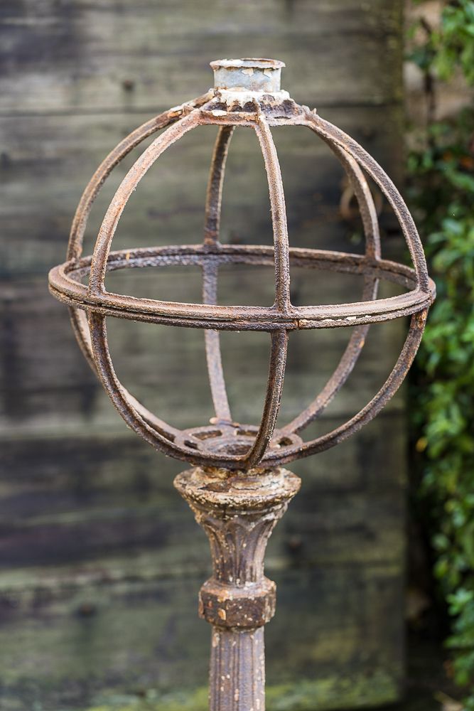Victorian Cast Iron Lantern photo for sale