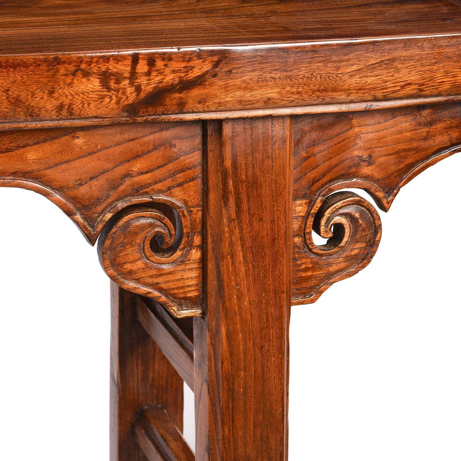 Red Elm Altar Table From Jiangsu   19th Century photo furniture