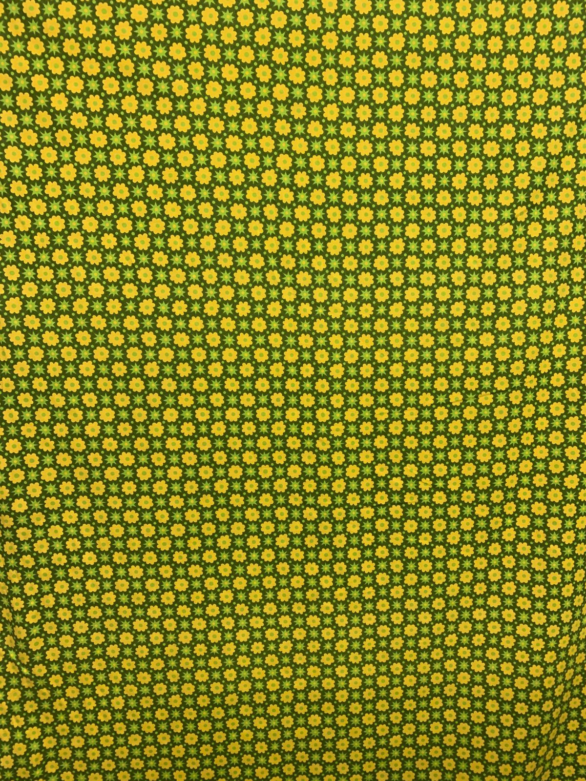 Original 1960's Juliet  Glynn Smith For Conran, Cotton Fabric, Petals In The Sky Design, 250cm Length. photo buy