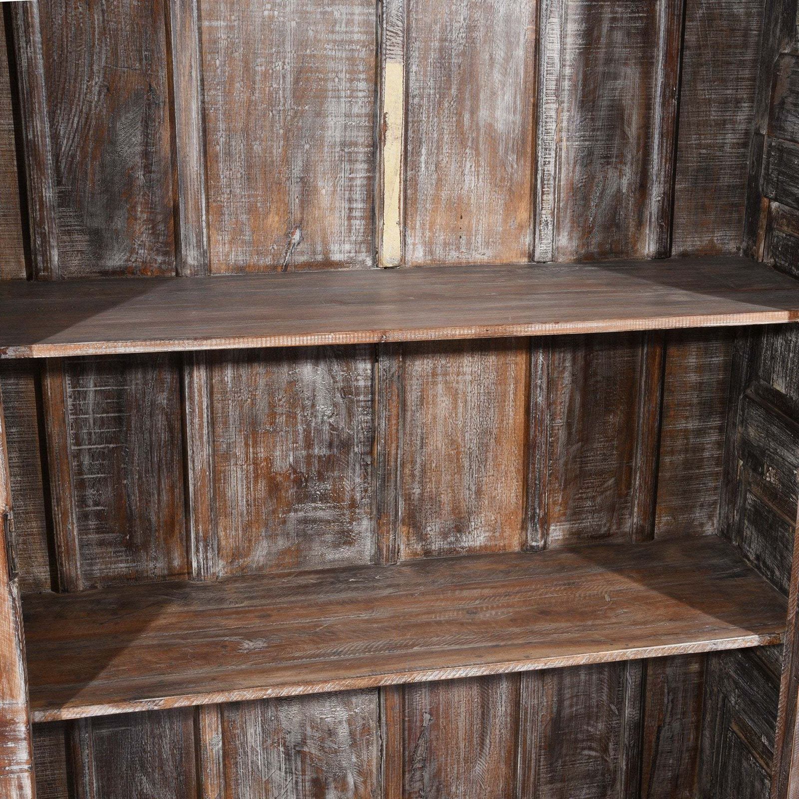 Louvre Door Cabinet Made From Reclaimed Wood photo Furniture