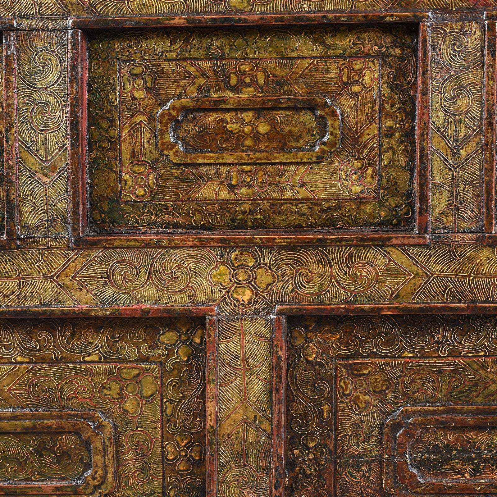 Gilt Tibetan Table From Tsurpu   Late 18th Century photo Furniture