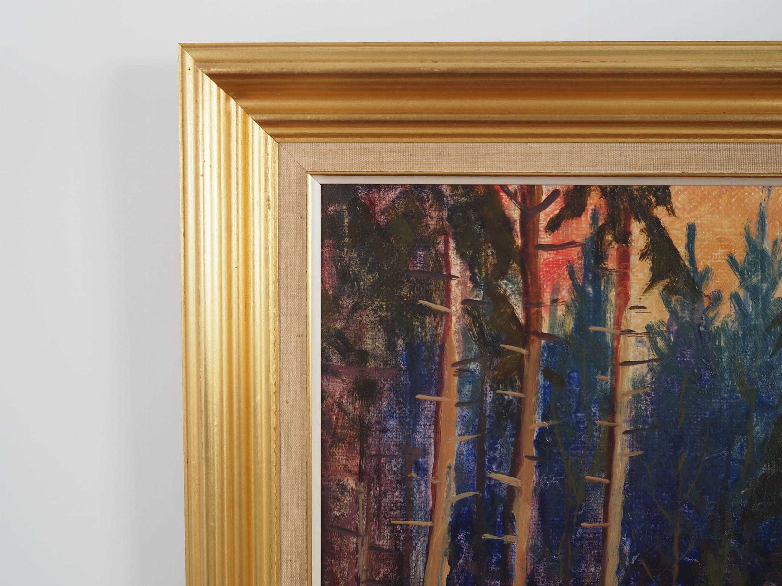 photo furniture Schilderij „The Autumn Forest", Scandinavisch Design, Jaren 1960