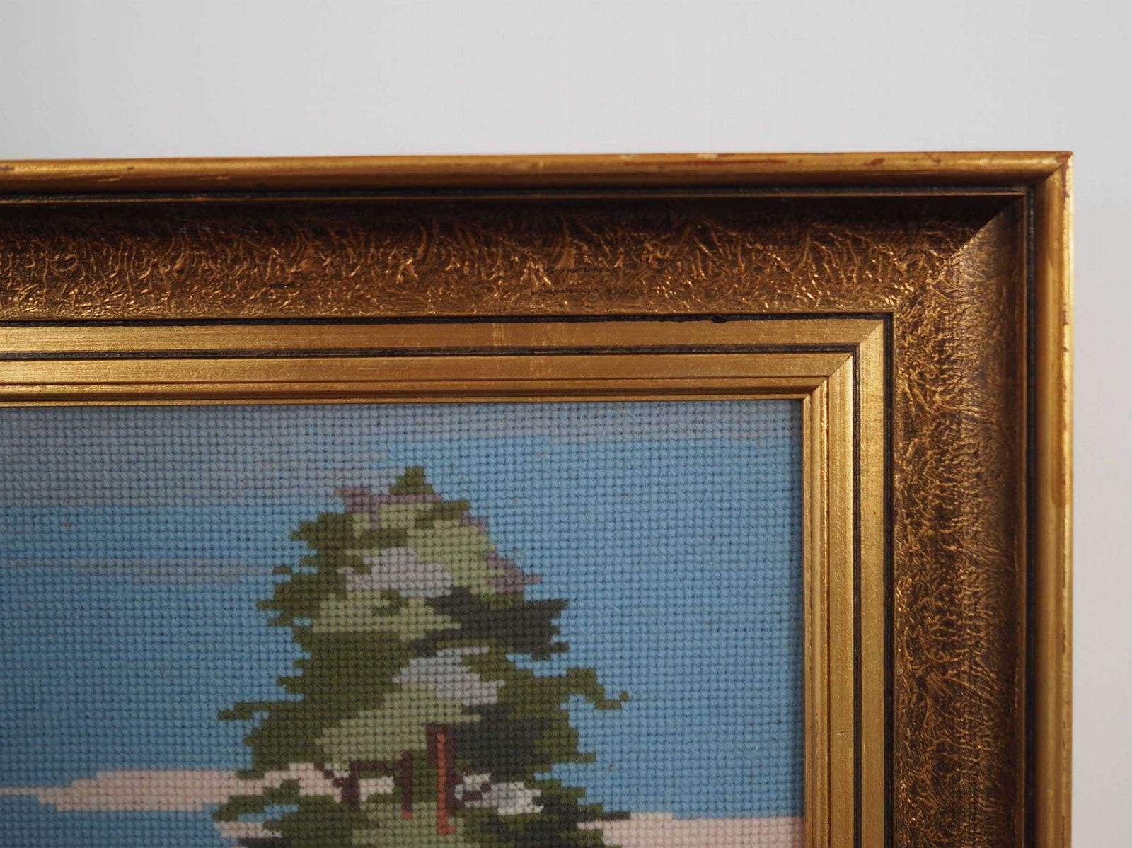 photo furniture Painting "The Farmer”, Scandinavian Design, 1970s
