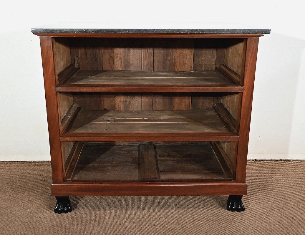 photo buy Small Mahogany Commode, Return From Empire Egypt, Early 19th Century