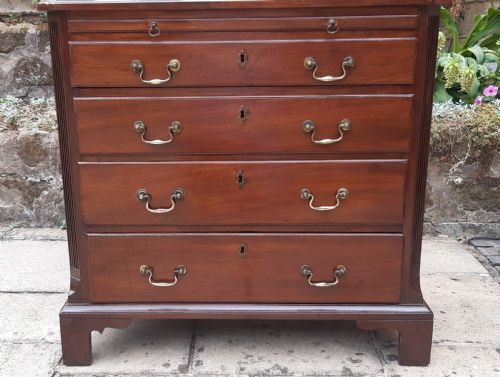 Georgian Mahogany Chest Of Drawers Small photo furniture