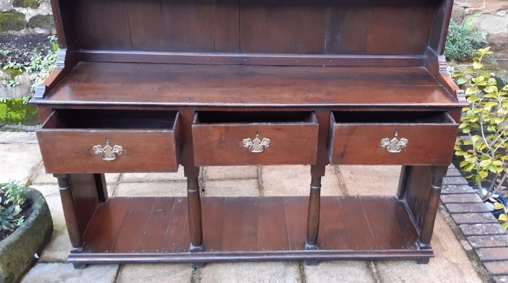 A Rare Small Oak Dresser, 18th Century And Earlier photo for sale