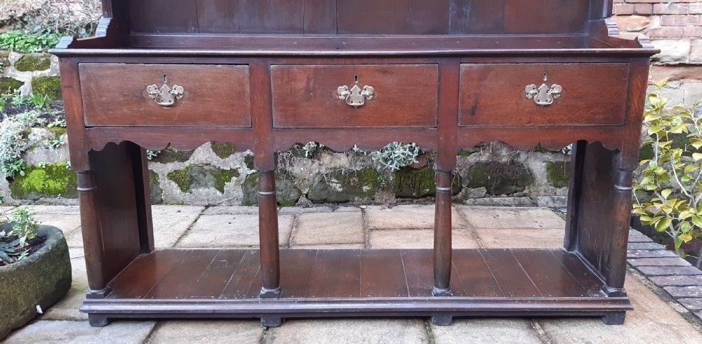 A Rare Small Oak Dresser, 18th Century And Earlier photo 3478.0