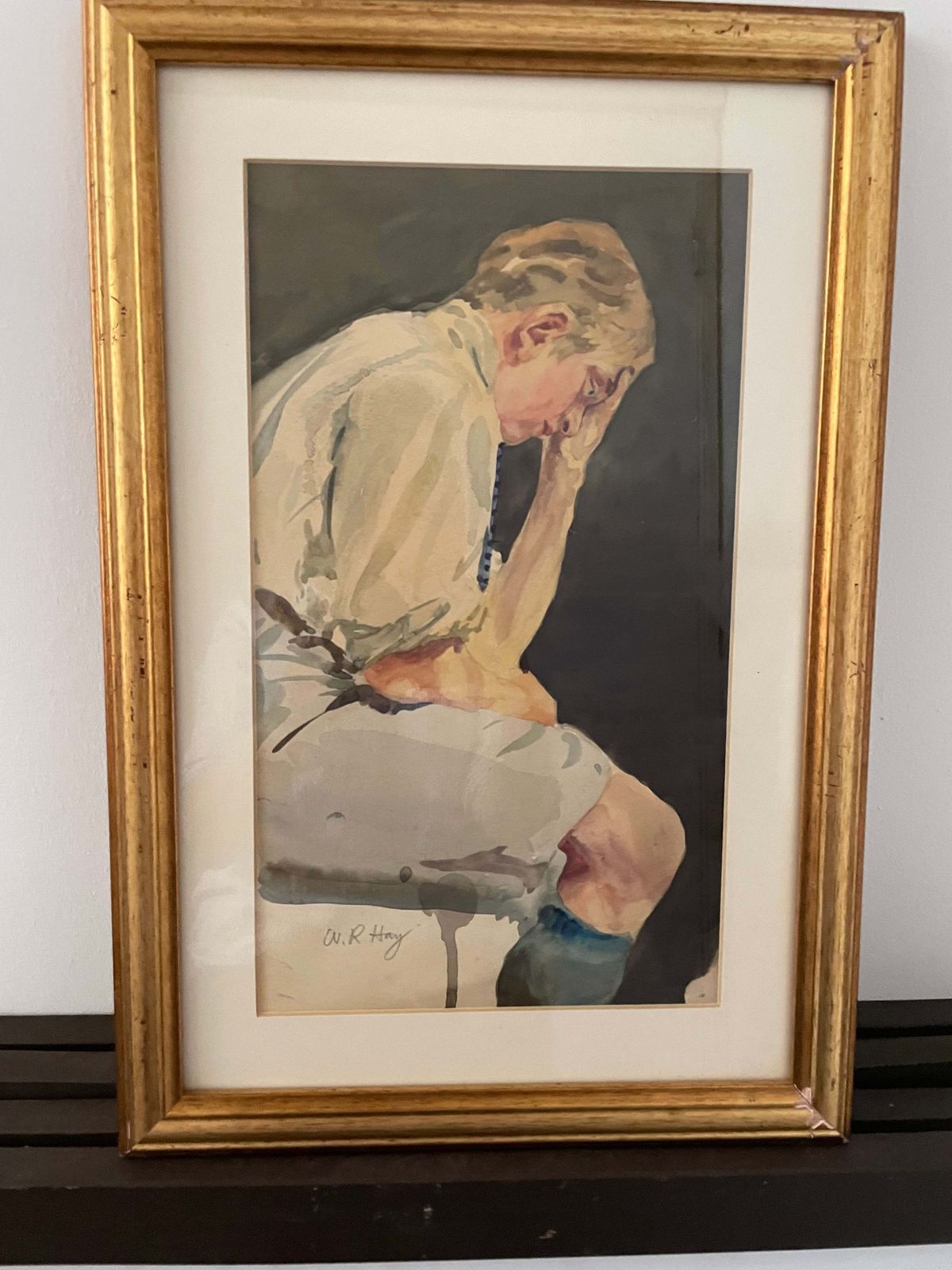 Watercolour By W.R. Hay, Early 20th Century
