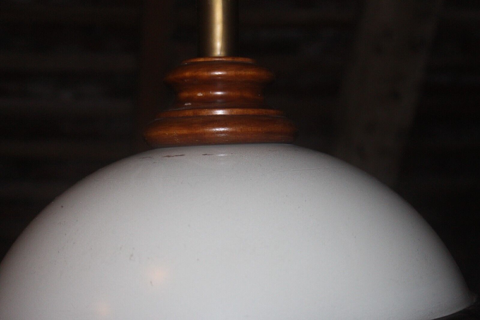 Italian Vtg Metal And Glass Ceiling Light Chandelier Pendant Lamp photo 101.0