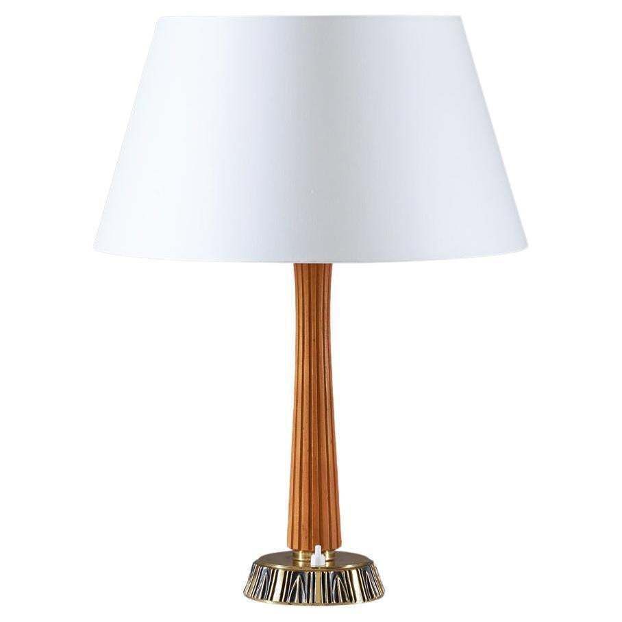 Scandinavian Mid Century Table Lamp By Asea