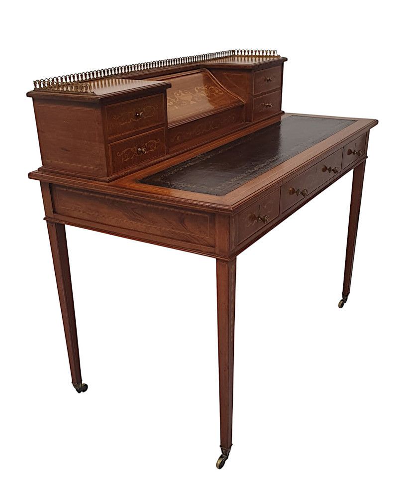A Very Fine Edwardian Desk Attributed To Edward And Roberts