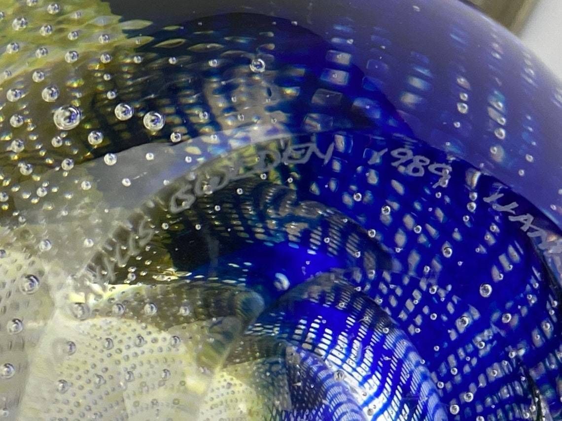 Glass Sculpture By Hanne Dreutler & Arthur Zirnsack For Studio åhus In Sweden photo buy