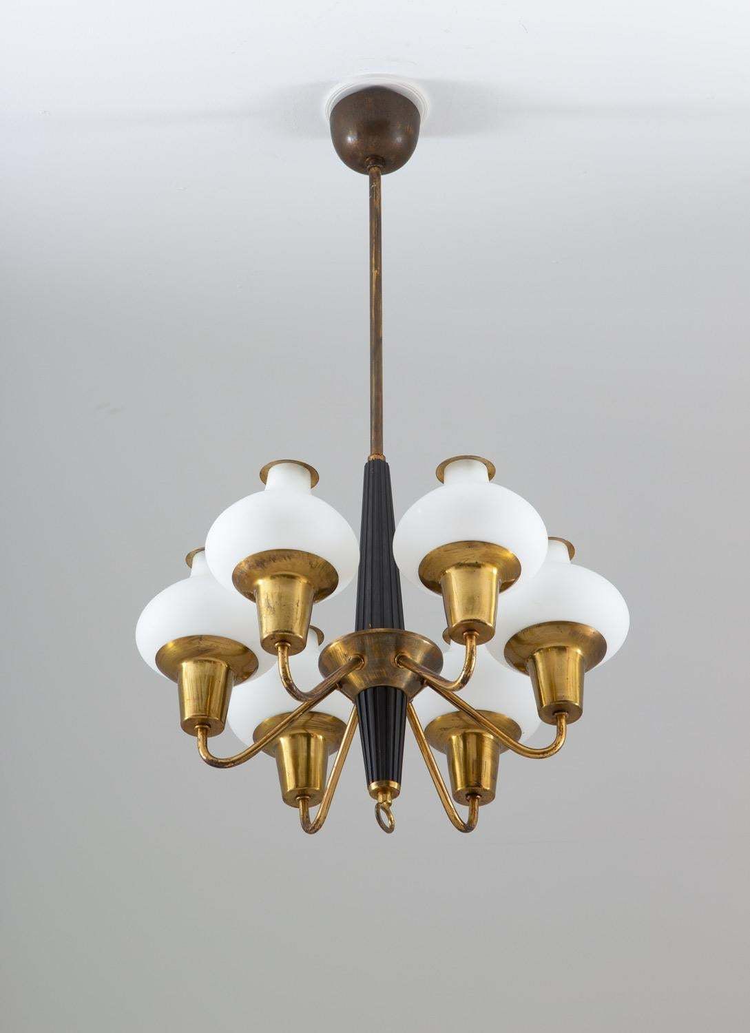 Scandinavian Midcentury Pendant By Hans Agne Jakobsson photo furniture