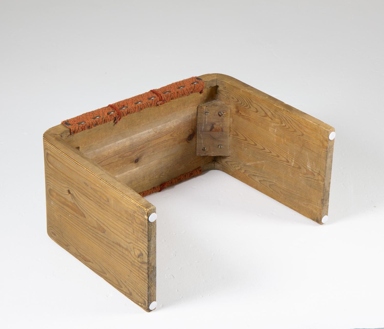 Scandinavian Stool In Pine, 1930s photo buy