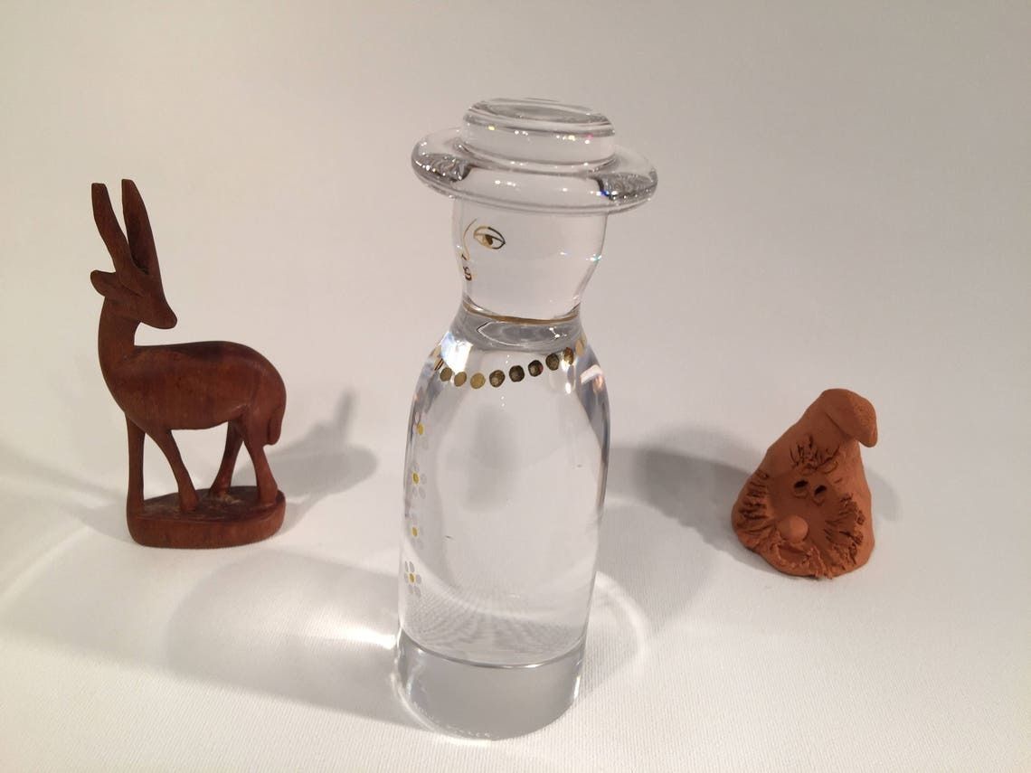 photo furniture Aunt Rosie Crystal Figurine From The Swedish Glassworks Kosta By Ann & Goran Warff In 1974, Scandinavian Modern