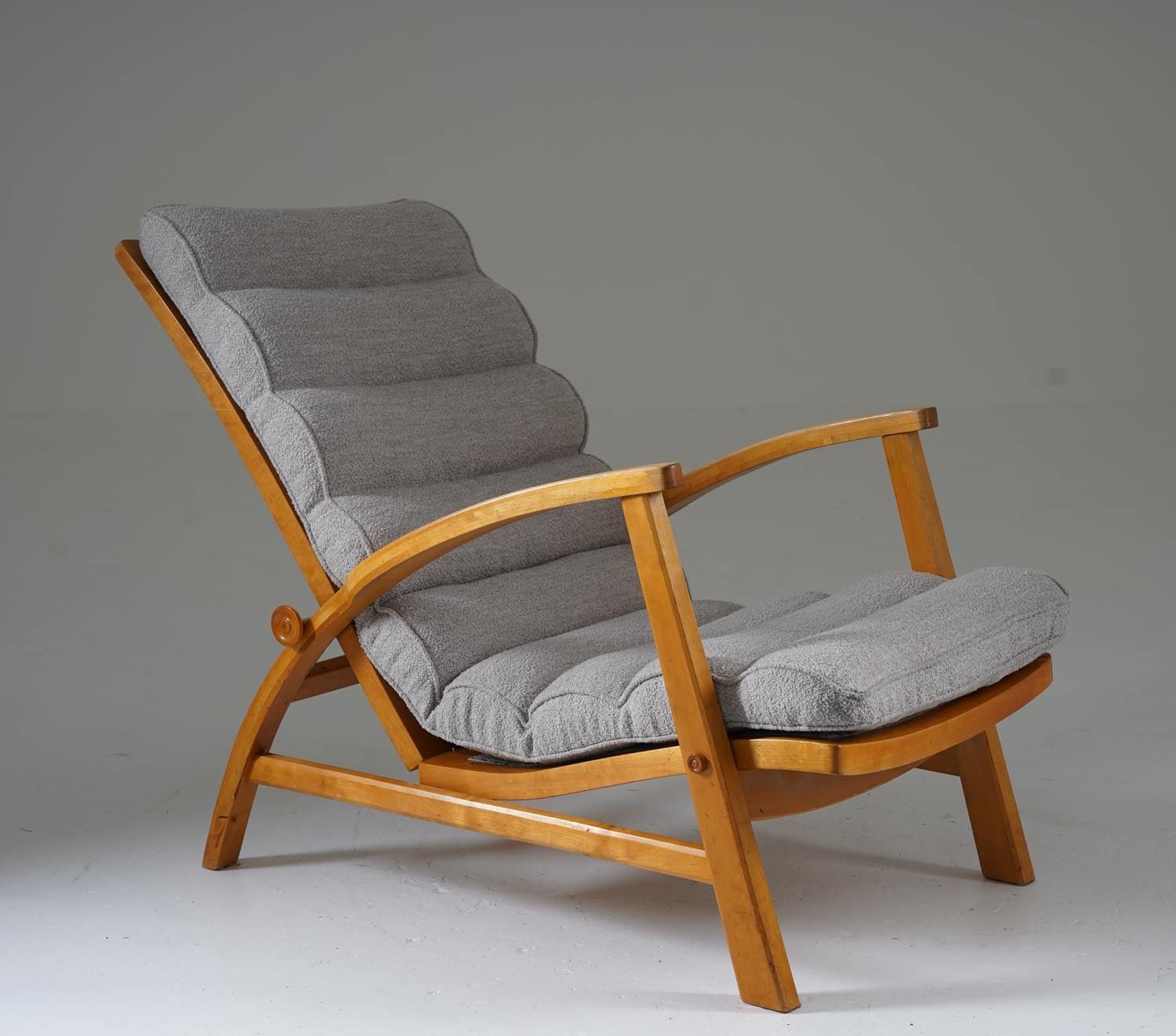 Scandinavian Lounge Chair Model "Vila" By Kf, 1930s photo furniture