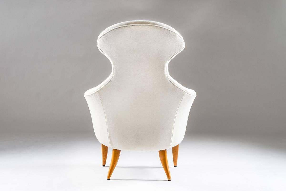 Lounge Chair "Stora Eva" By Kerstin Hörlin Holmqvist For Nk photo Furniture