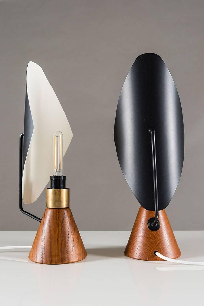 Mid Century Modern Table Lamps By Svend Aage Holm Sørensen For Asea photo for sale
