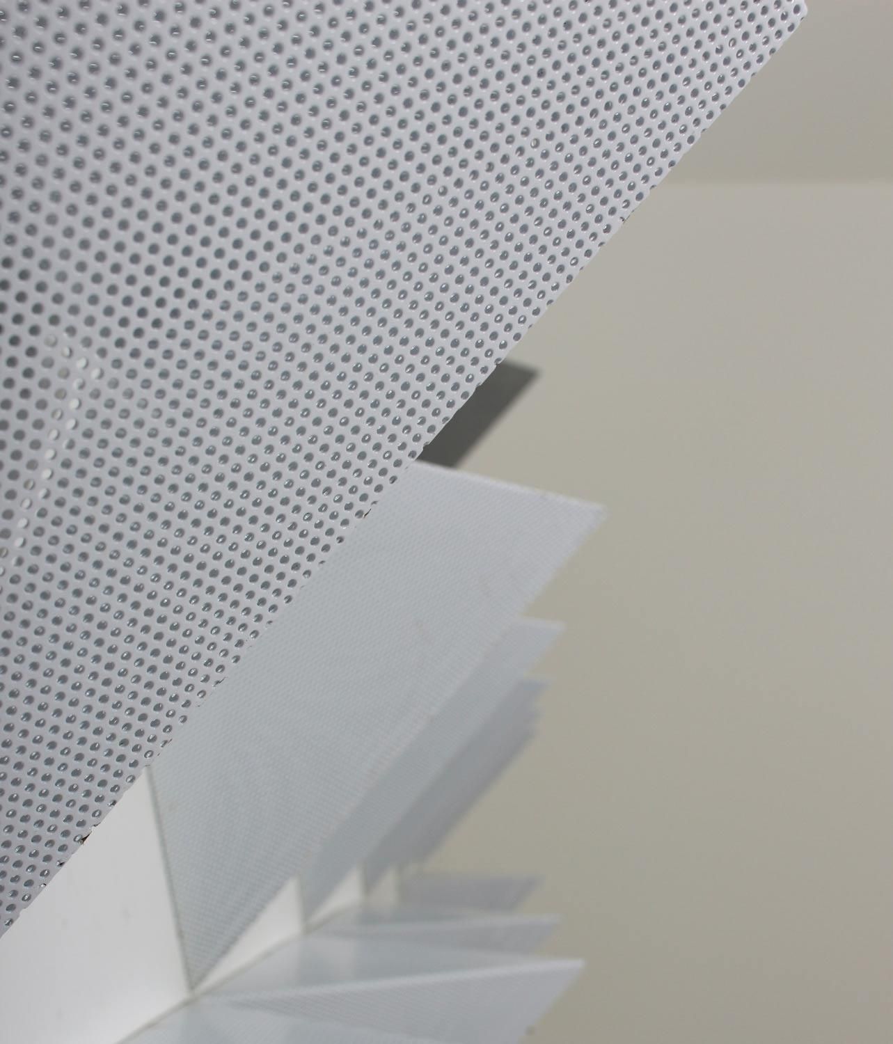 Scandinavian Shelving Unit In Perforated Metal By Folke Jansson, 1980s photo furniture