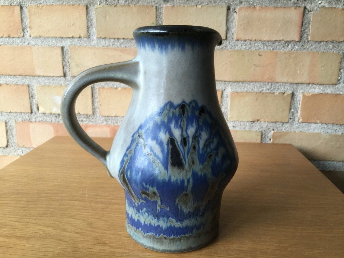 Pitcher Designed By Marianne Starck For Michael Andersen And Son, 1960s, Danish Design Mid Century Modern, Scandinavian Space Age Pottery photo furniture