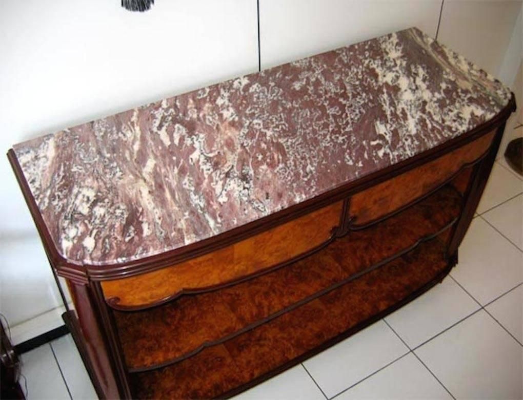 Maurice Dufrene Wood Storage Cabinet, Circa 1925 photo for sale