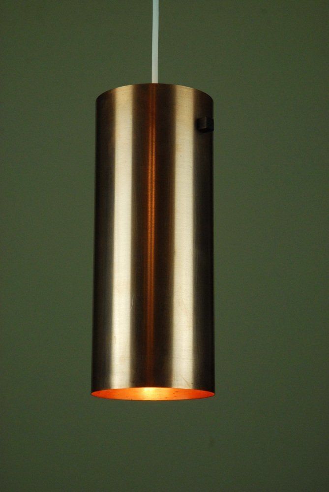 Copper & Teak Pendant Lamp By Uno & östen Kristiansson For Luxus, Vittsjö, Sweden, 1960s photo furniture