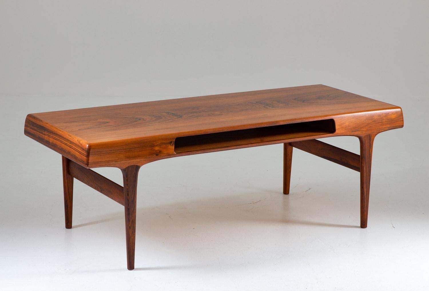 Scandinavian Coffee Table Rosewood By Johannes Andersen photo furniture