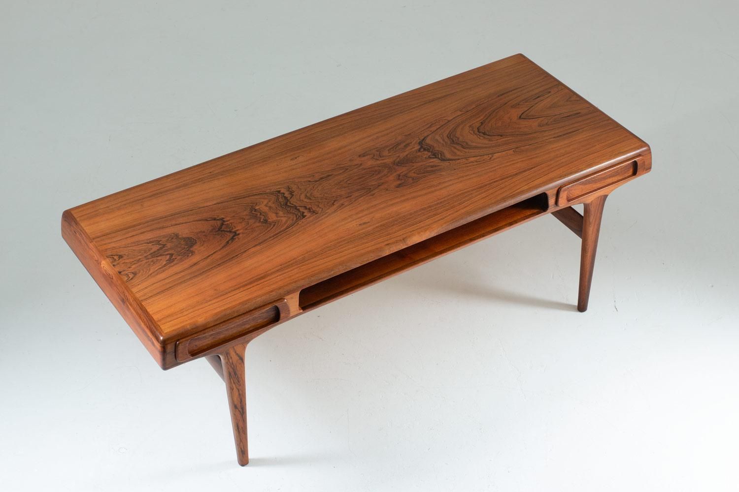 Scandinavian Coffee Table Rosewood By Johannes Andersen photo Furniture
