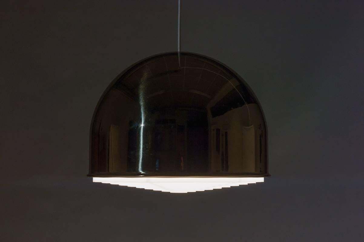 Large Pendant T 75 In Brass By Eje Ahlgren For Bergboms photo 1335.0