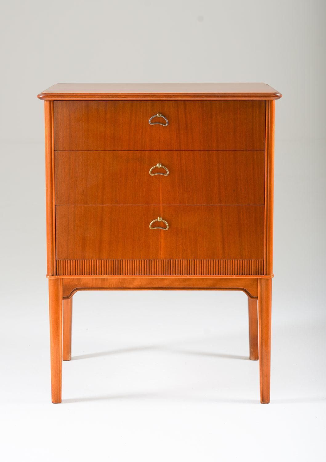 Swedish Modern Bureau, 1940s, Vintage