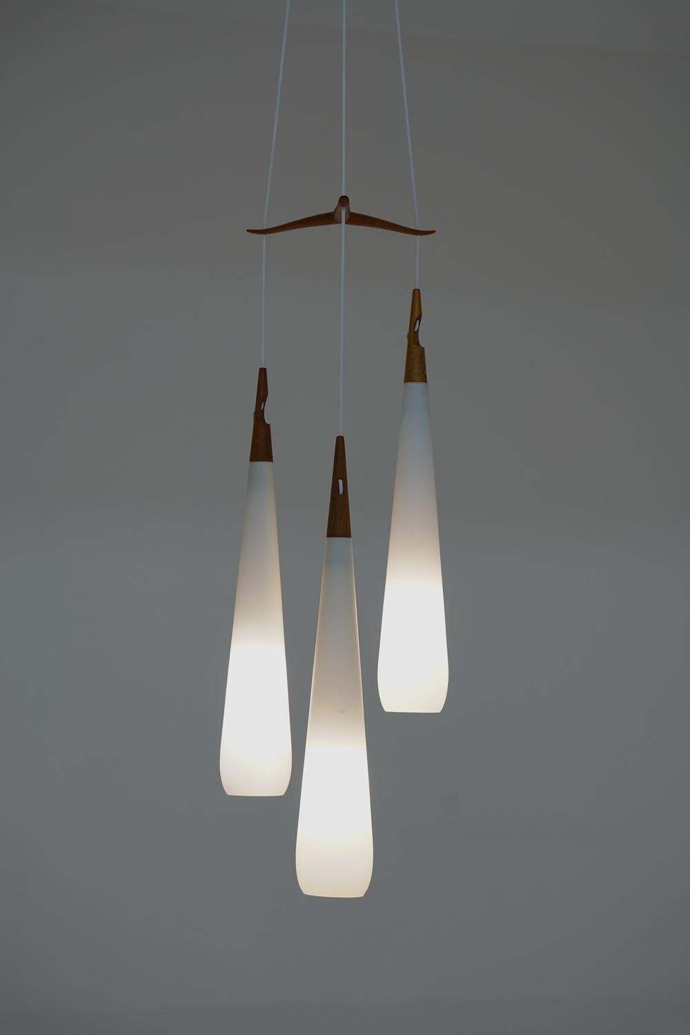 photo furniture Midcentury Swedish Chandelier By Luxus Sweden