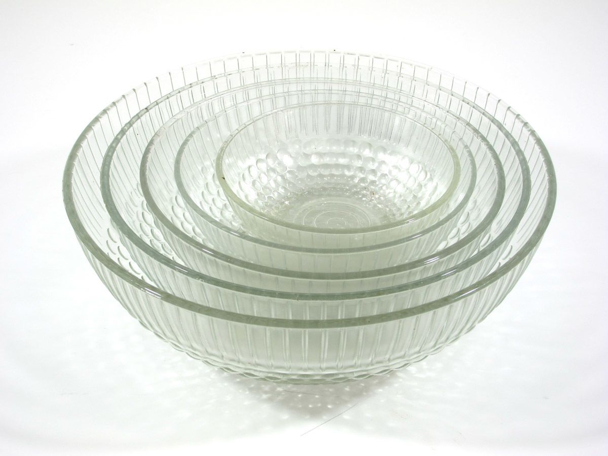 Bauhaus Stijl Glazen Schalen, Jaren 1930
