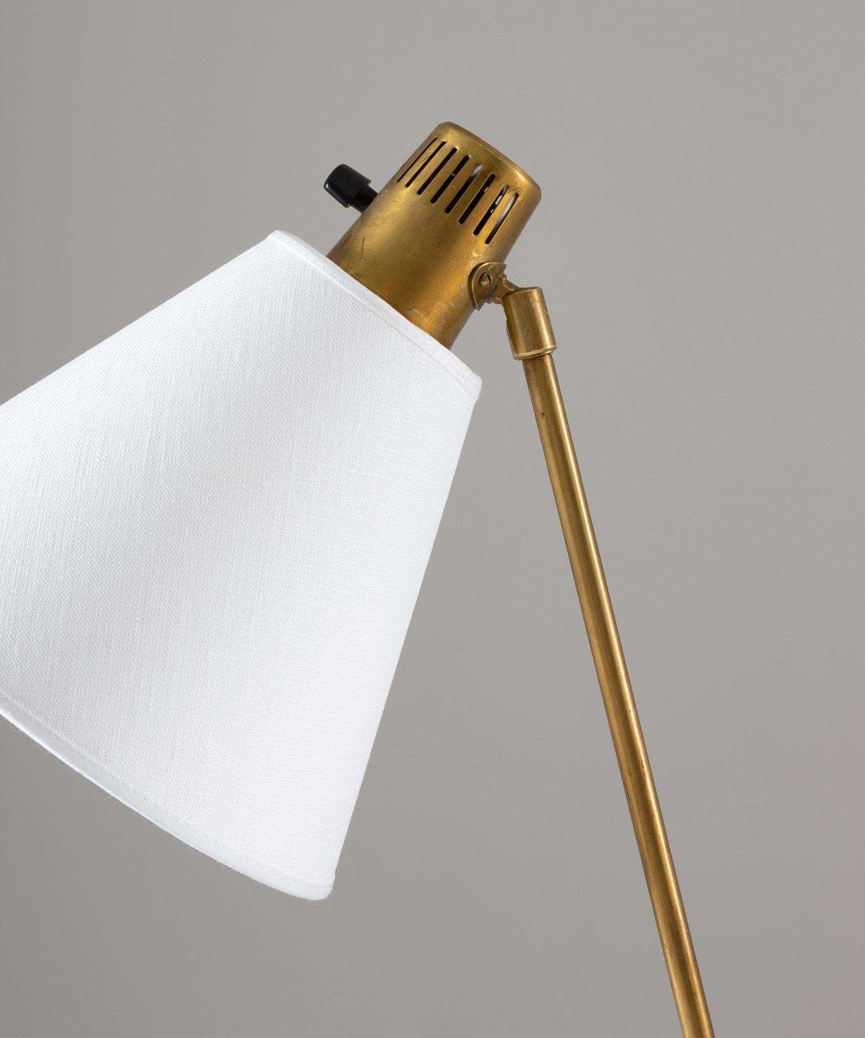 Midcentury Floor Lamp By Hans Bergström For Ateljé Lyktan, 1940s, Sweden photo Lighting