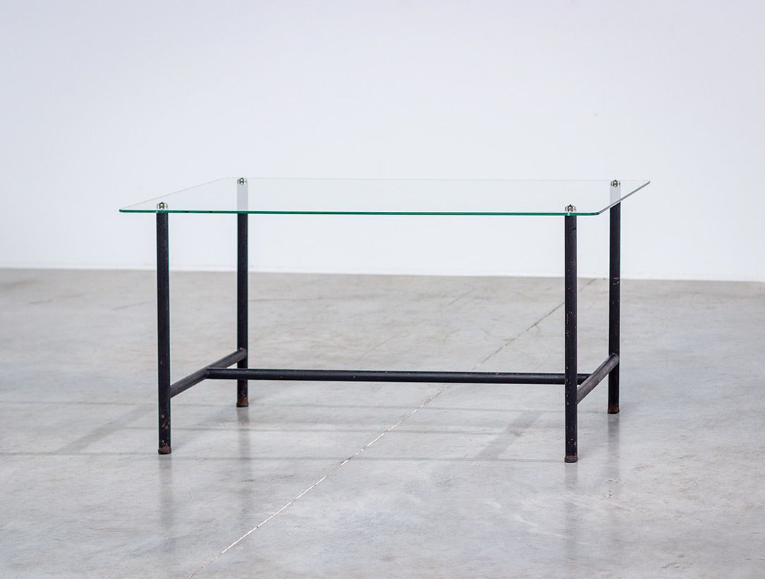 Modernist Coffee Table Design By Pierre Guariche For Disderot 1950 France photo furniture