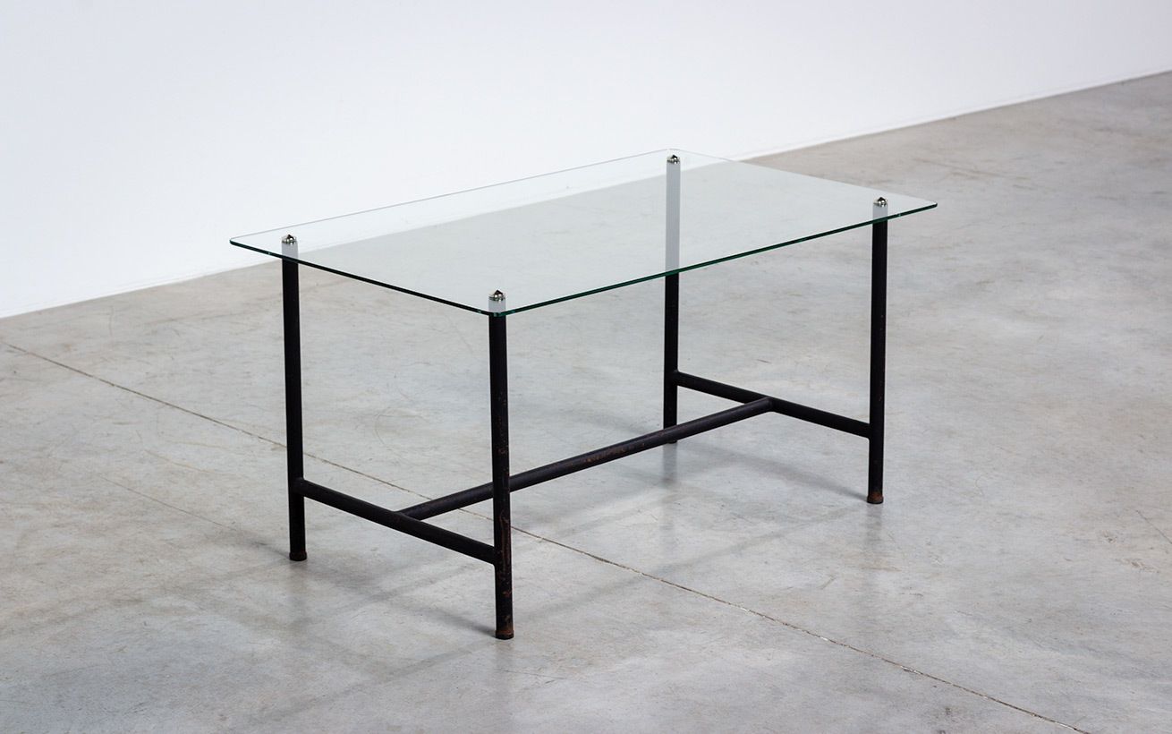 Modernist Coffee Table Design By Pierre Guariche For Disderot 1950 France photo for sale