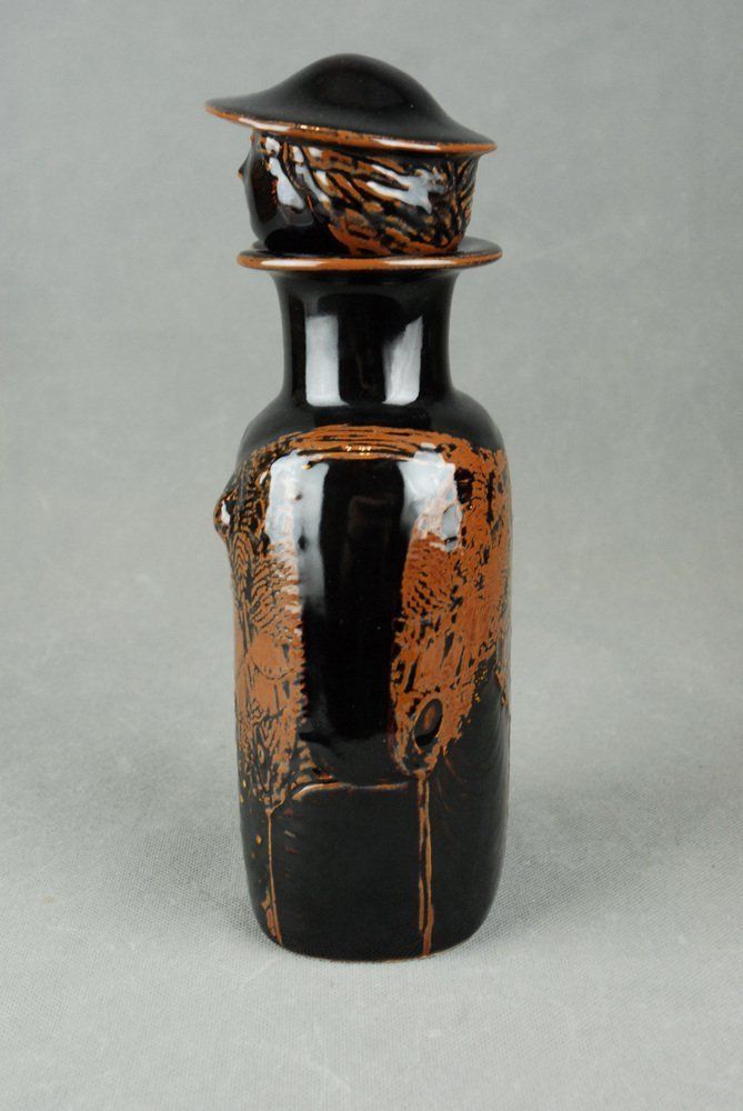 photo furniture Ceramic Combin Decanter By Stig Lindberg For Gustavsberg Studio, 1970s