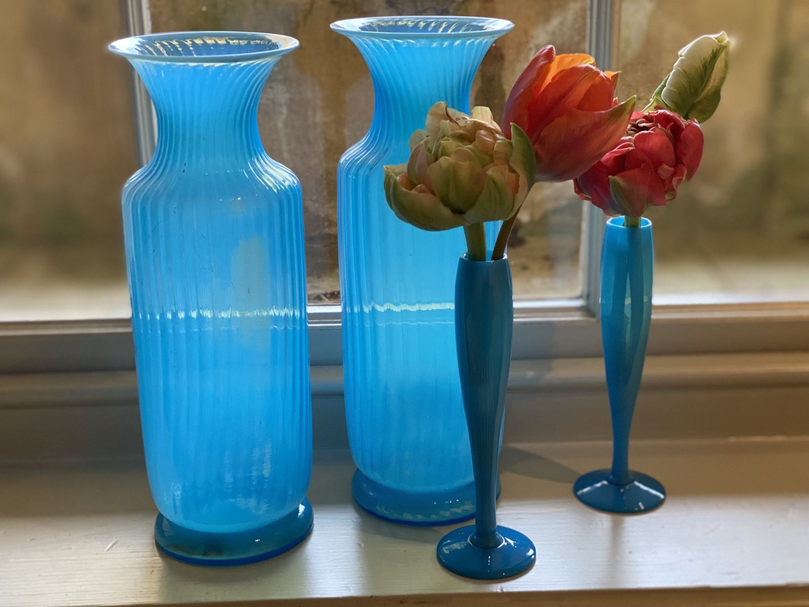 Pair Of Vases, 1920s, Vintage photo Home Decor