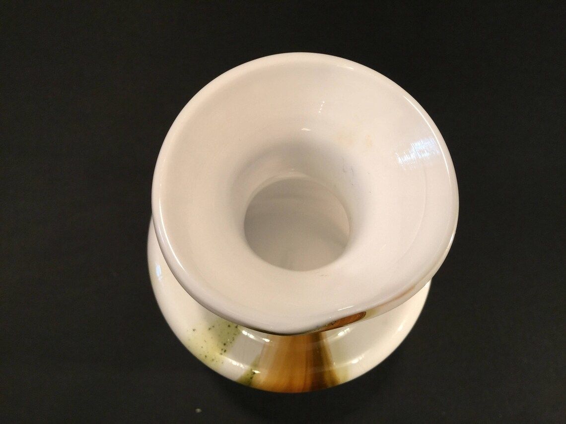 1970s Art Glass Vase Cascade By Per Lutken For Danish Glassworks Holmegaard  Scandinavian Mid Century Modern photo Home Decor