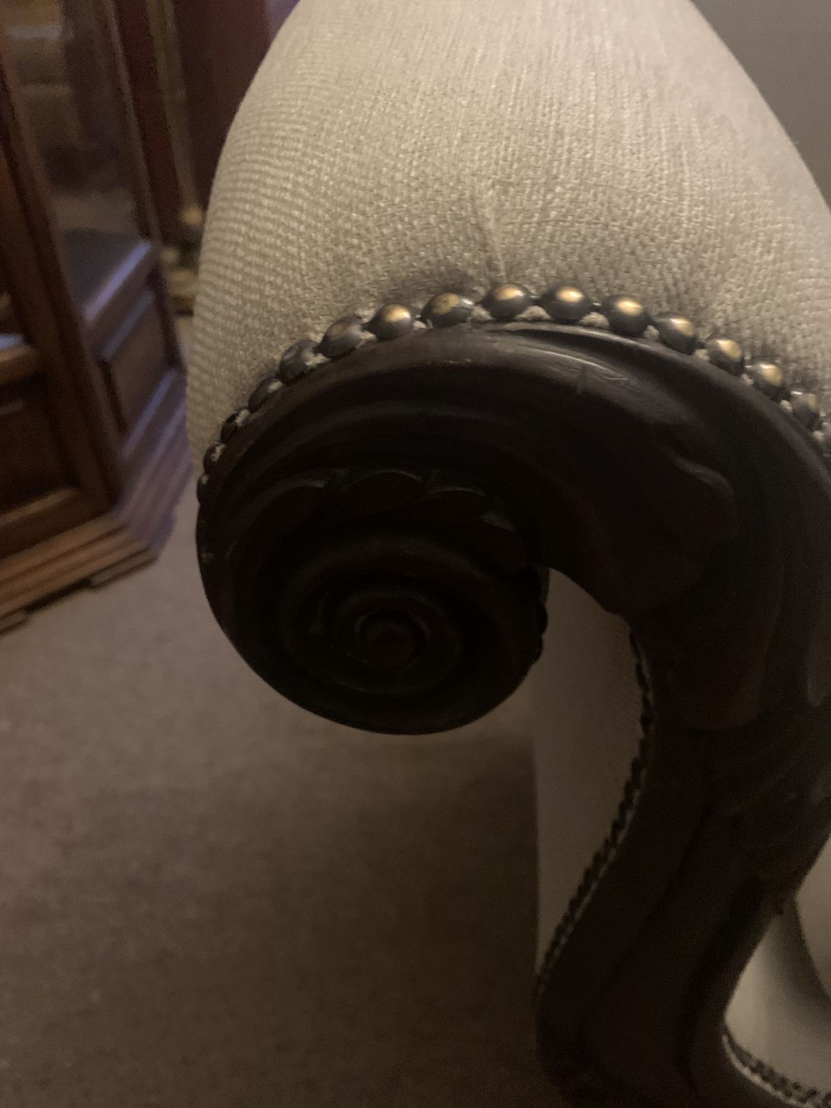 A Country House Regency Mahogany Chaise Lounge photo vinterior