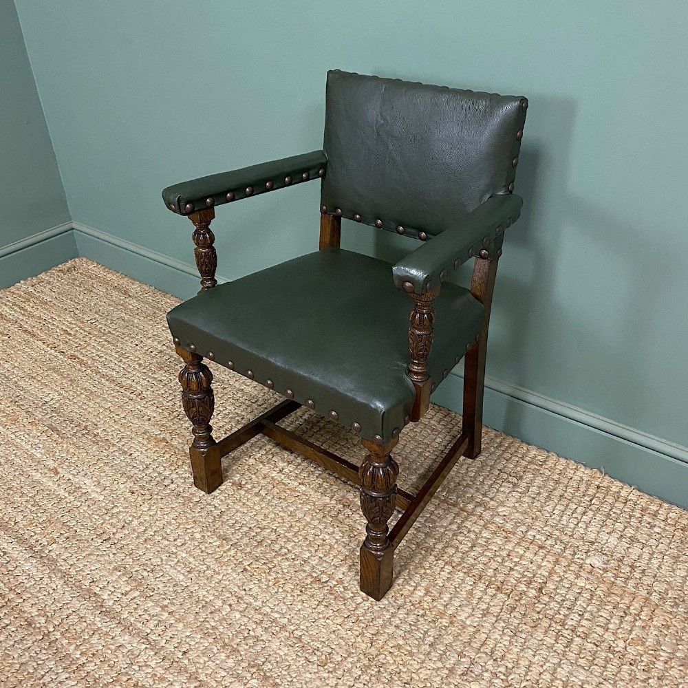 Quality Antique Desk Chair, 1900s photo furniture