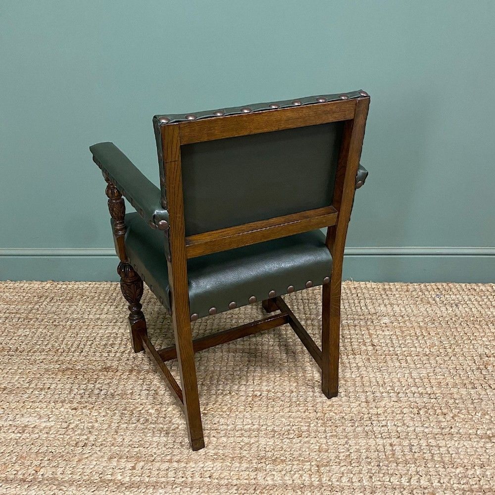 Quality Antique Desk Chair, 1900s photo for sale