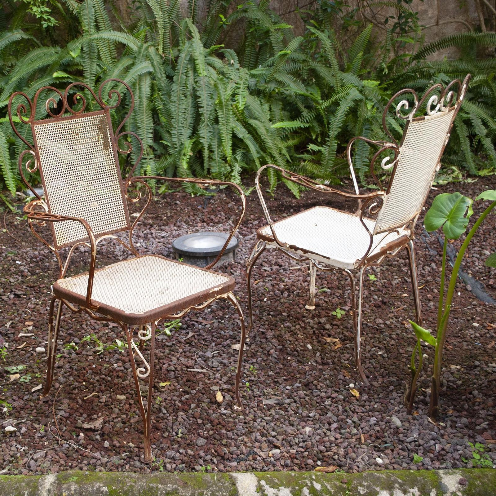 Wrought Iron Chairs From The 1950s Casa E Giardino photo vinterior