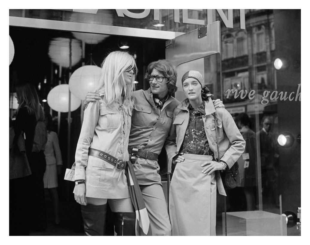 Yves Saint Laurent 16x16" Silver Gelatin Fibre Print