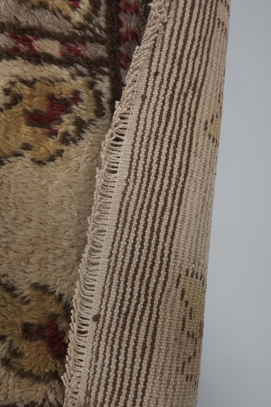 Organic Wool Floral Turkish Karapinar Tulu Rug photo buy