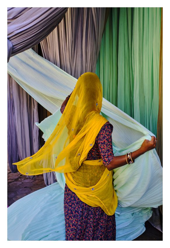 Sari Factory 20x30" Archival Pigment Print