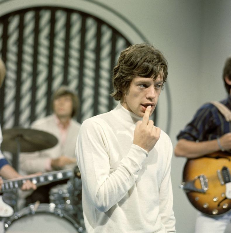 Rolling Stones On Thank Your Lucky Stars 20x20" Archival Pigment Print
