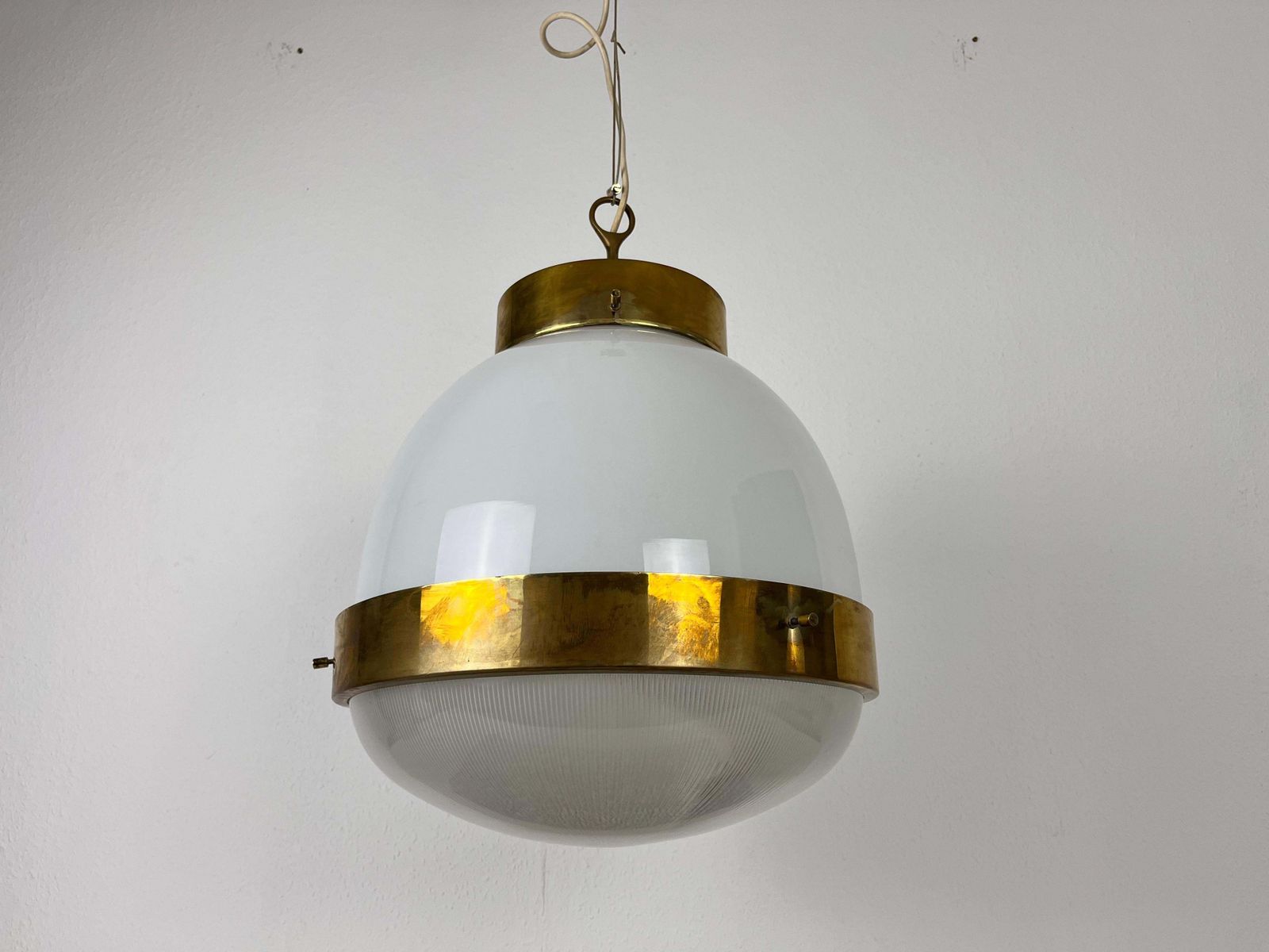 Large Delta Ceiling Lamp By Sergio Mazza For Artemide, 1960s photo Lighting