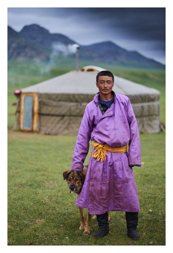 Nomad And Dog 20x30" Silver Gelatin Fibre Print