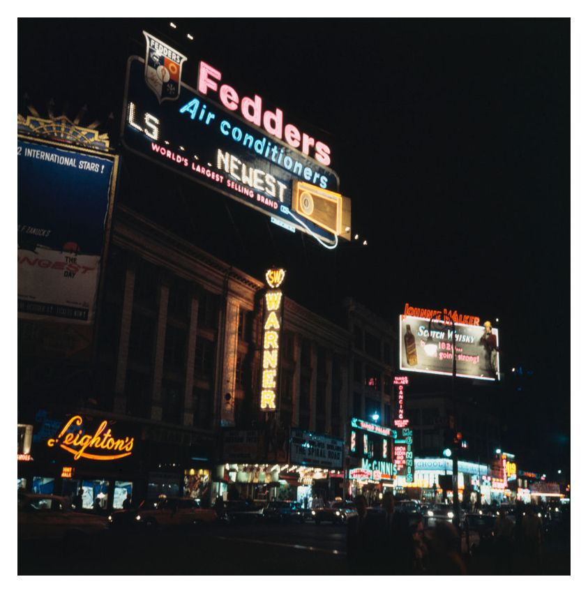 New York Night 16x16" Archival Pigment Print