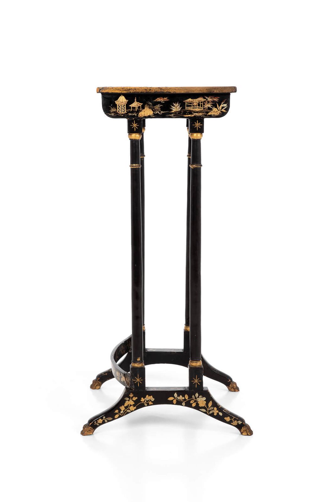 photo furniture Regency Period Chinoiserie Nest Of Tables